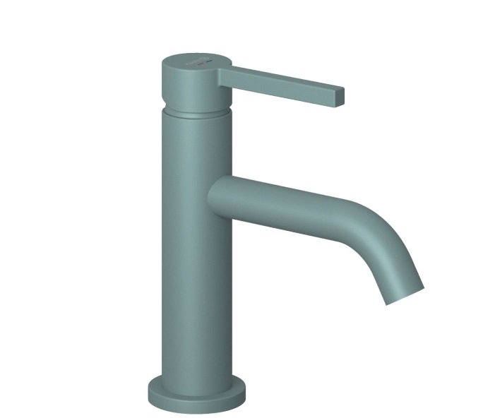 Змішувач для раковини Kludi Nova Fonte з донним клапаном морський матовий 20266O315