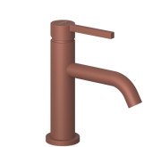 Змішувач для раковини Kludi Nova Fonte із донним клапаном кораловий матовий 20266O515