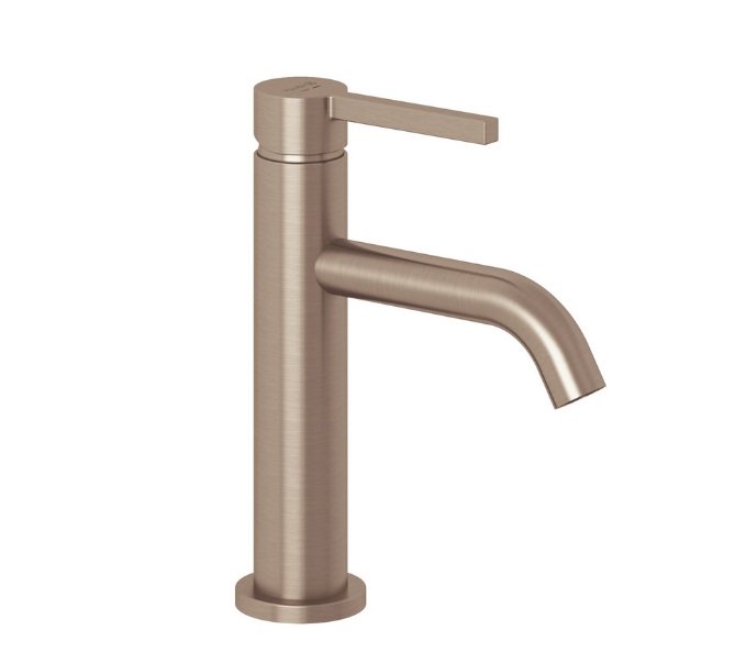 Змішувач для раковини Kludi Nova Fonte з донним клапаном брашована бронза PVD 20288N115