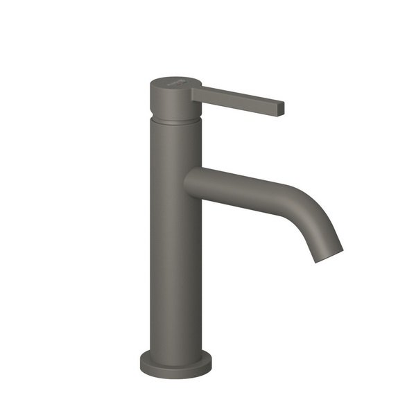 Змішувач для раковини Kludi Nova Fonte із донним клапаном сірий матовий 20288O115