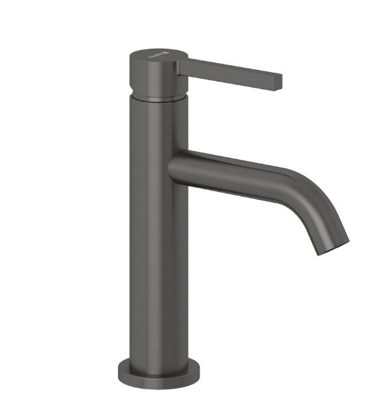 Смеситель для раковины Kludi Nova Fonte с донным клапаном оружейная сталь PVD 20289N215