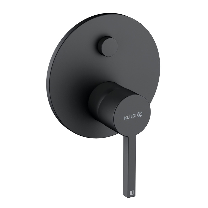 Смеситель для душа Kludi Nova Fonte встраиваемый однорычажный черный матовый 207593915