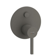 Змішувач для душу Kludi Nova Fonte вбудований одноважільний сірий матовий 20759O115