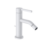 Змішувач для біде Kludi Nova Fonte з донним клапаном білий матовий 202165315