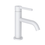 Смеситель для раковины Kludi Nova Fonte с донным клапаном белый матовый 202665315