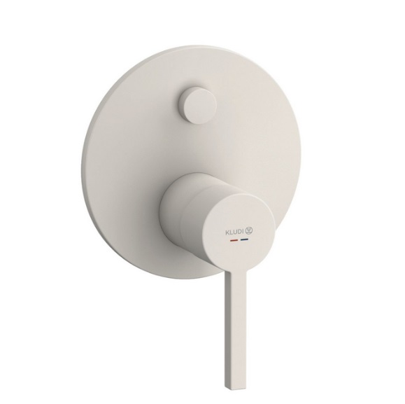 Смеситель для душа Kludi Nova Fonte встраиваемый однорычажный серо-бежевый матовый 20759O215