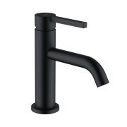 Змішувач для раковини Kludi Nova Fonte із донним клапаном чорний матовий 202663915