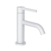 Смеситель для раковины Kludi Nova Fonte с донным клапаном белый матовый 202665315