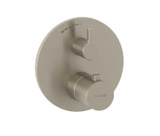 Термостат для душу Kludi Nova Fonte вбудований нікель брашований PVD 20885N515