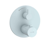 Термостат для душа Kludi Nova Fonte встраиваемый голубой матовый 20885O415