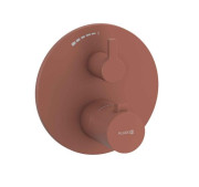 Термостат для душу Kludi Nova Fonte вбудований кораловий матовий 20885O515