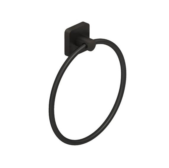 Держатель-кольцо для полотенец Kludi Vela S оружейная сталь PVD 25978N2