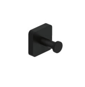 Крючок для ванной Kludi Vela S одинарный черный матовый 2598439