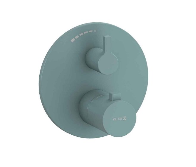 Термостат для душу Kludi Nova Fonte вбудований морський матовий 20885O315