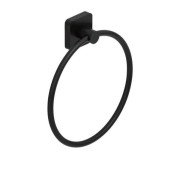 Держатель-кольцо для полотенец Kludi Vela S черный матовый 2597839