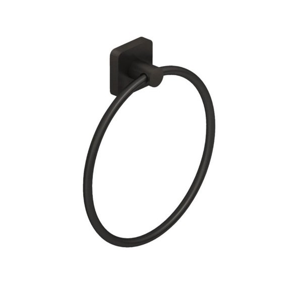 Держатель-кольцо для полотенец Kludi Vela S оружейная сталь PVD 25978N2