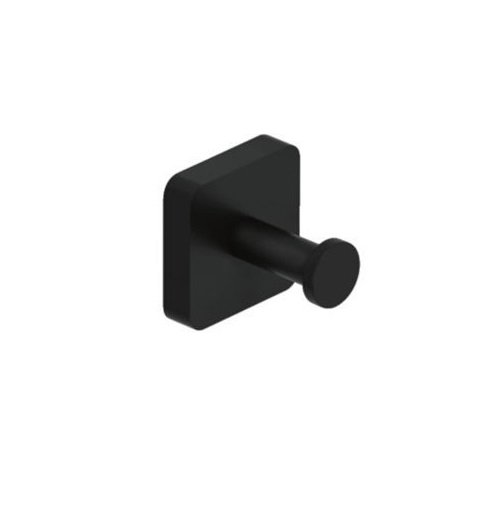 Гачок для ванної кімнати Kludi Vela S одинарний чорний матовий 2598439