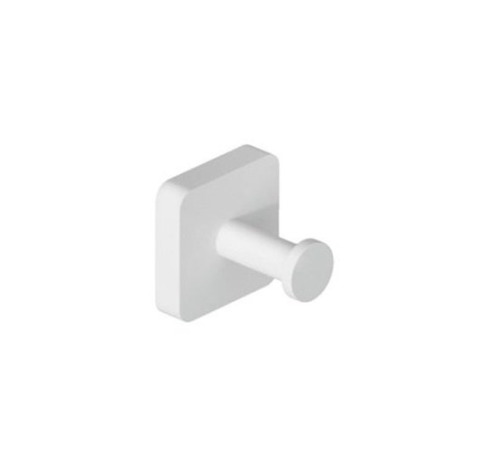 Гачок для ванної кімнати Kludi Vela S одинарний білий матовий 2598453