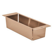 Багатофункціональний колландер для кухонної мийки Grohe 15х45 см теплий захід сонця матовий 40852DL0