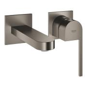 Змішувач для раковини Grohe Plus настінний одноважільний графіт темний матовий 29303AL3