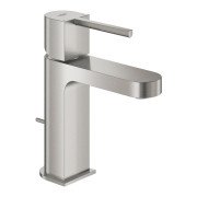 Змішувач для раковини Grohe Plus S-Size із донним клапаном суперсталь 32612DC3