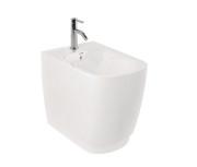 Биде напольное Kludi Resa S 36х55 см керамика белый 27BIB0143