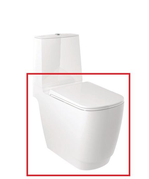 Чаша унитаза-компакта Kludi Resa S 38х68 см керамика белый 27WCB0243