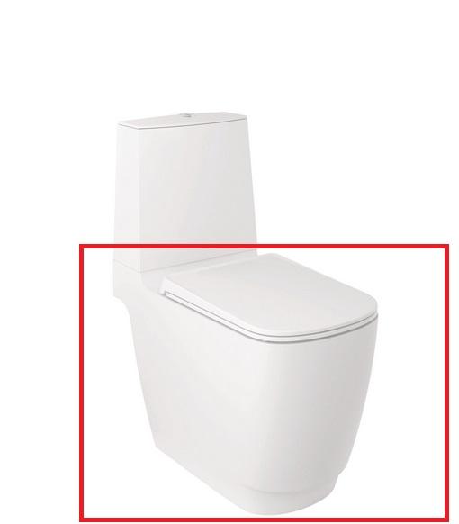 Чаша унитаза-компакта Kludi Resa S 38х68 см керамика белый матовый 27WCB0253