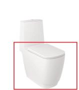 Чаша унитаза-компакта Kludi Resa S 38х68 см керамика белый матовый 27WCB0253