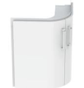 Тумба под раковину Geberit Selnova Compact 69x55 см ДСП белый матовый/белый глянцевый 501.486.00.1