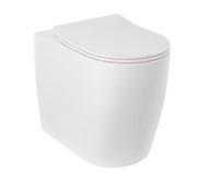 Унитаз напольный Kludi Resa R 38х55 см керамика белый 23WCB0443