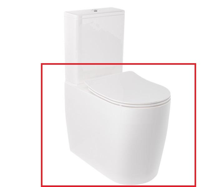 Чаша унитаза-компакта Kludi Resa R 36х62 см керамика белый 23WCB0543