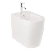 Биде напольное Kludi Resa R 36х55 см керамика белый матовый 23BIB0243