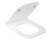Сиденье с крышкой для унитаза Kludi Resa C Soft-Close дюропласт белый 28WCS43