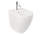 Биде напольное Kludi Resa D 38х52 см керамика белый матовый 24BIB0143