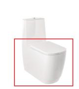 Чаша унитаза-компакта Kludi Resa S 34,5х62 см керамика белый 27WCB0143