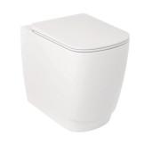 Унитаз напольный Kludi Resa S 37х55 см керамика белый матовый 27WCB0353