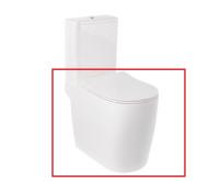 Чаша унитаза-компакта Kludi Resa R 36х66 см керамика белый 23WCB0643