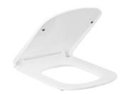 Сиденье с крышкой для унитаза Kludi Resa S Soft-Close дюропласт белый 27WCS43