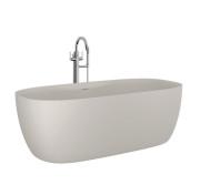 Ванна зі штучного каменю Kludi Resa S 170x80 см окремостояча сіро-бежевий матовий 53BF02O2