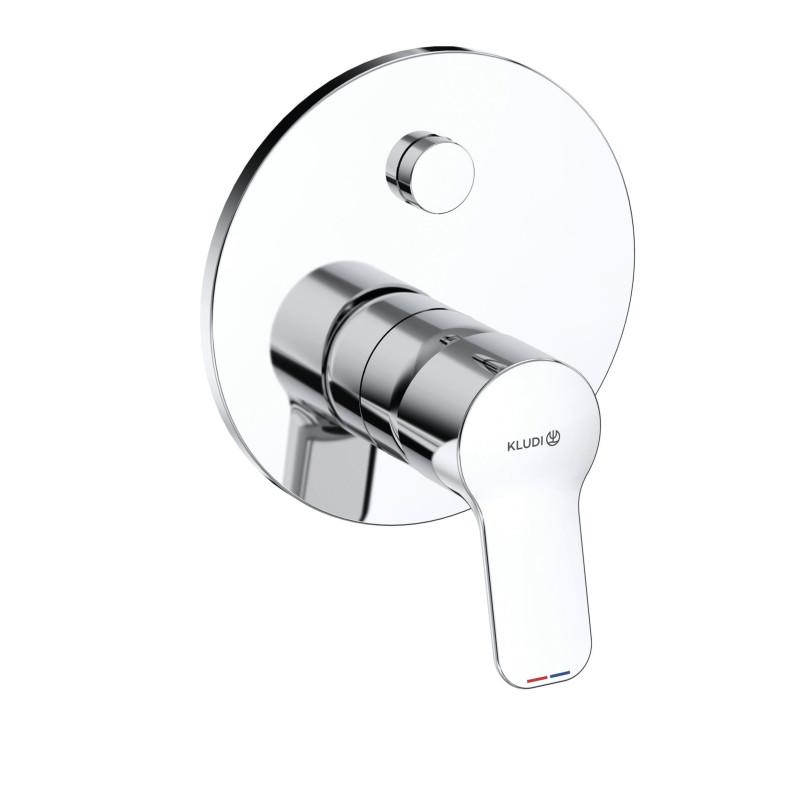 Смеситель для душа Kludi Pure&Easy встраиваемый однорычажный хром 377590565