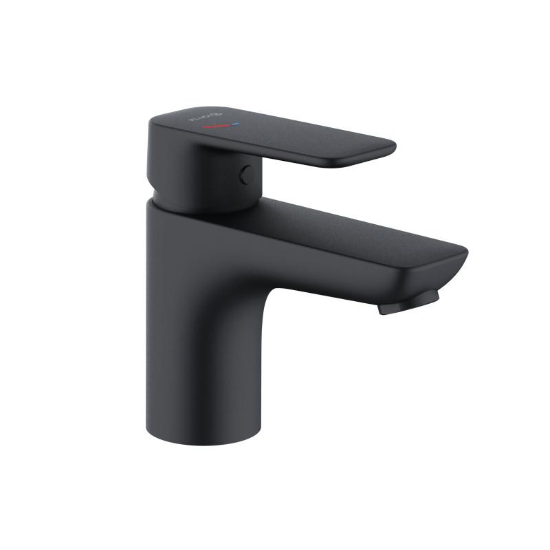 Змішувач для раковини Kludi Pure&Style одноважільний чорний матовий 403893975