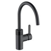 Смеситель для кухни Kludi E-Go электронный черный матовый 422006675