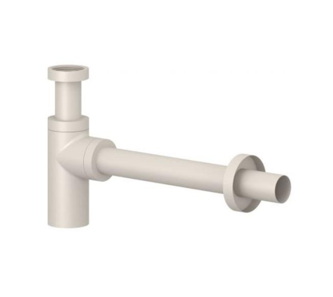 Сифон для раковины Kludi 1¼ металл серо-бежевый матовый 10020O200