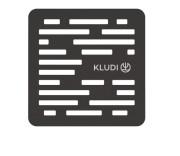 Декоративні грати для душового піддону Kludi Terra 124х124 мм чорний матовий 210943900