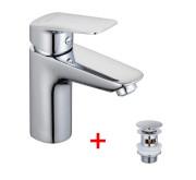 Смеситель для раковины Aqua Rodos Imperial 91383 с донным клапаном хром АР000040902