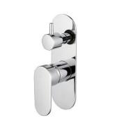 Змішувач для душу Aqua Rodos Imperial вбудований одноважільний хром АР000040427