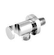 Шланговое подключение Aqua Rodos Imperial AP-RB026CP с держателем ручного душа хром АР000040421