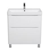Тумба напольная Aqua Rodos Америна 75 см с раковиной Deep МДФ белый АР000092783