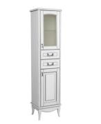 Пенал для ванной Аквародос Микела напольный 45х35х184 см МДФ белый АР000001106